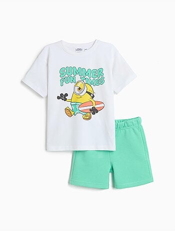 Set di maglietta e pantaloncini 'Minions', MO Fashion