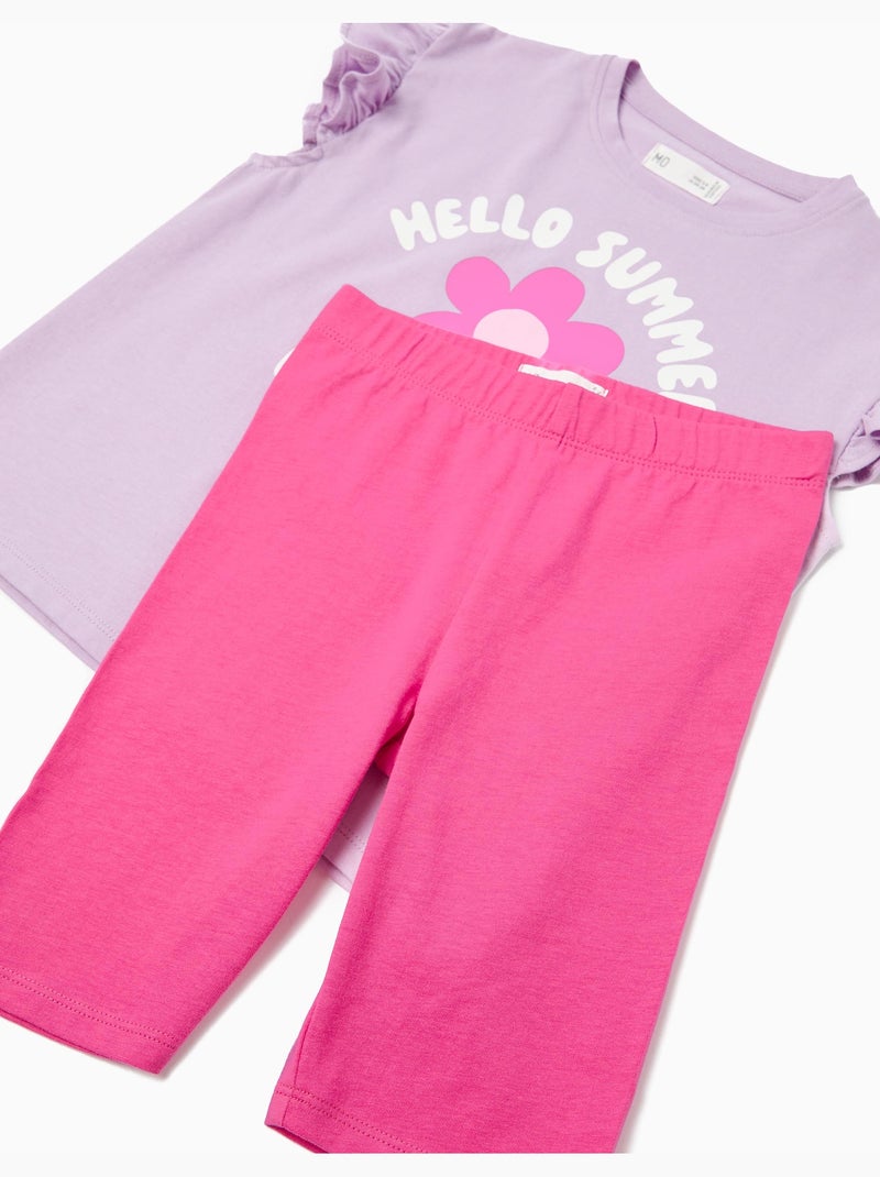 Set di magliette e leggings, MO Fashion Viola - Kiabi