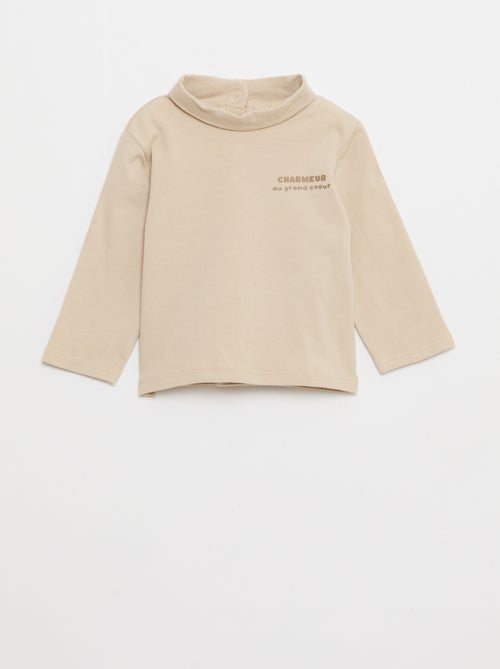 Set di magliette intime a collo alto - 2 pezzi - Kiabi