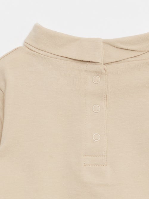 Set di magliette intime a collo alto - 2 pezzi - Kiabi