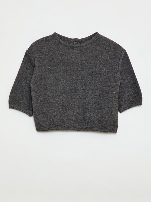 Set di maglioncini in maglia morbidissima con colletto abbottonato - Kiabi