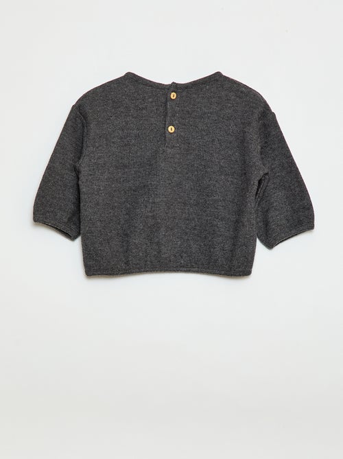 Set di maglioncini in maglia morbidissima con colletto abbottonato - Kiabi