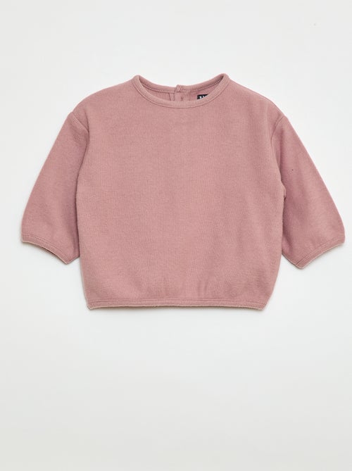 Set di maglioncini in maglia morbidissima con collo abbottonato - Kiabi