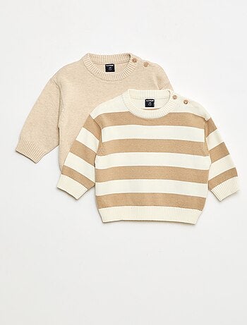 Set di maglioni a maniche lunghe - 2 pezzi