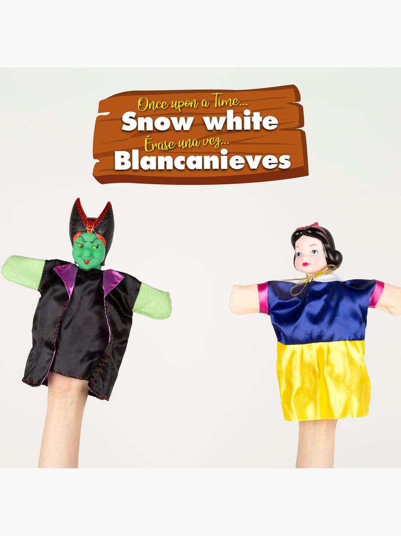 Set di marionette di biancaneve 25 cm cucu show N/D - Kiabi