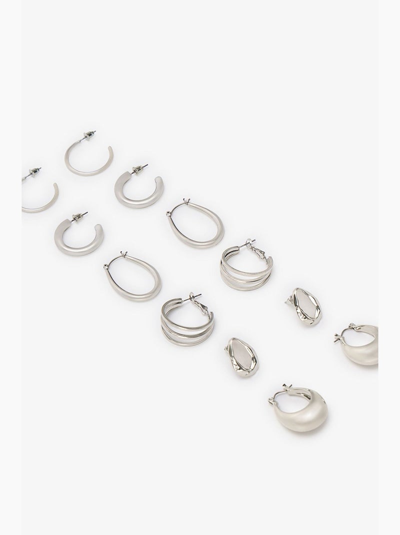 Set di orecchini gloria penti Argento - Kiabi