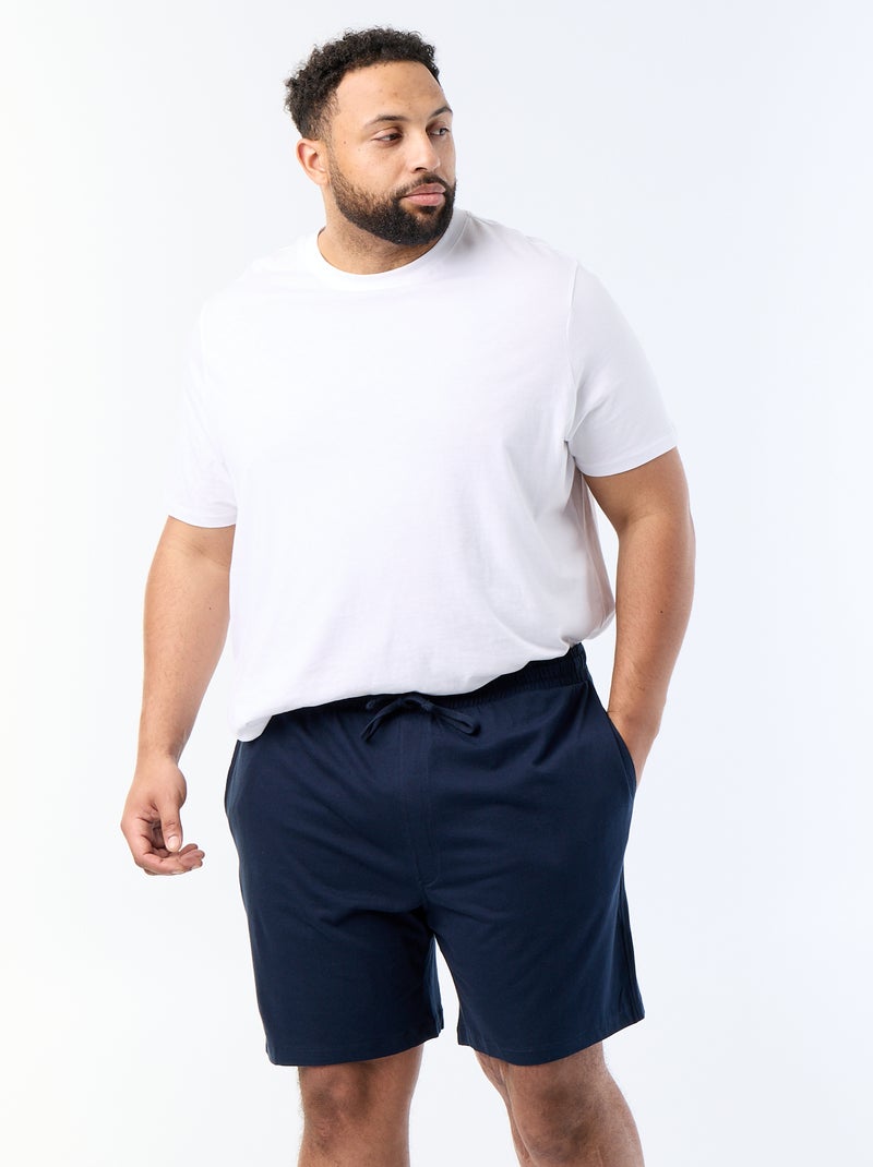Set di pantaloncini da notte - 2 pezzi Blu - Kiabi