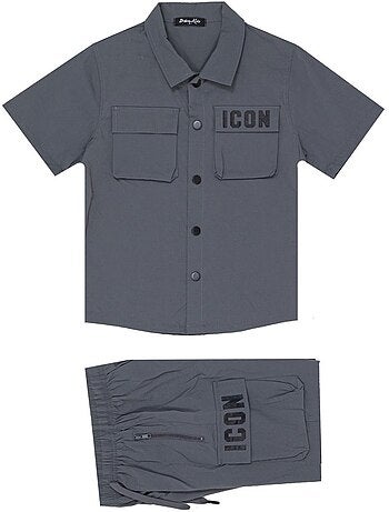 Set di pantaloncini e camicia Kebello