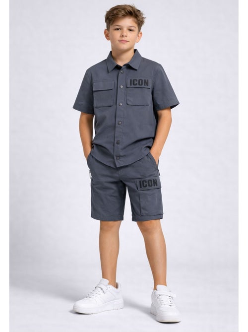 Set di pantaloncini e camicia Kebello - Kiabi