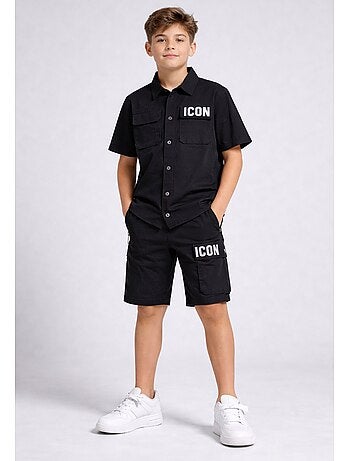 Set di pantaloncini e camicia Kebello