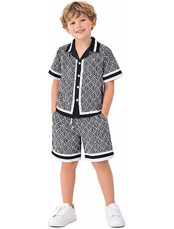 Set di pantaloncini e camicia Kebello