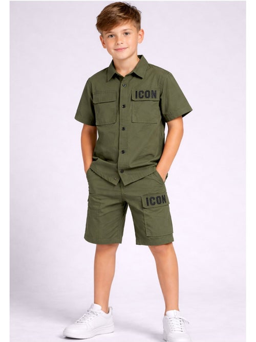 Set di pantaloncini e camicia Kebello - Kiabi