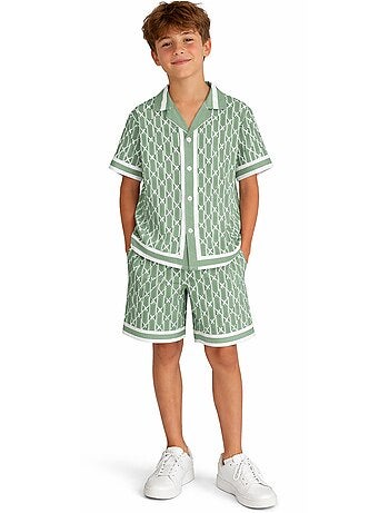 Set di pantaloncini e camicia Kebello