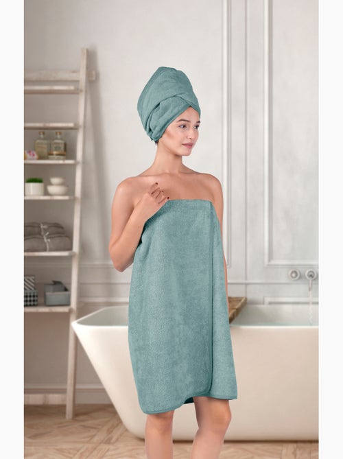 Set di pareo e asciugamani per capelli - Kiabi