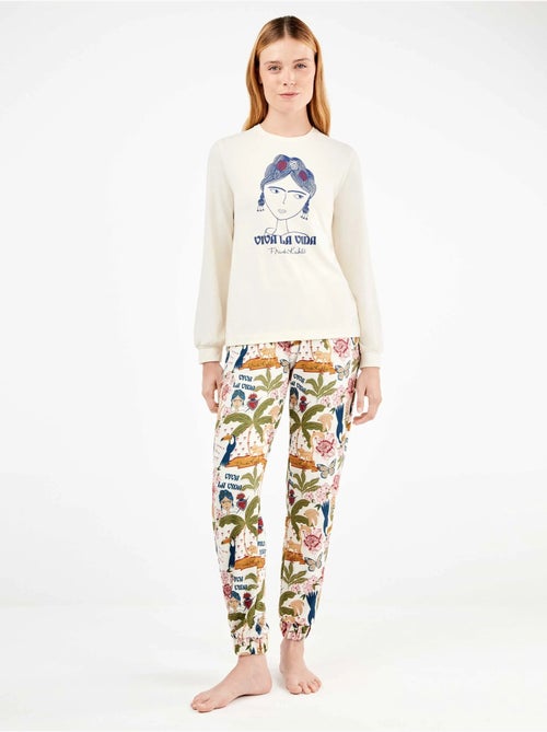 Set di pigiama frida kahlo in tessuto all-over - Kiabi Set di pigiama frida kahlo in tessuto all-over - Kiabi