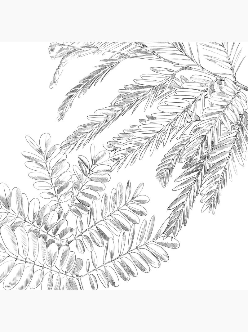 Set di piumini con stampa giungla dorata Bianco - Kiabi