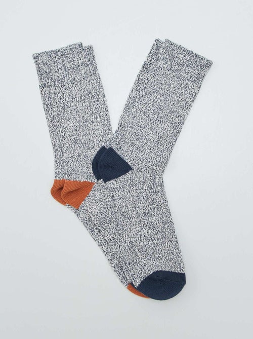 Set di Set di 2 paia di calzini in maglia - Kiabi