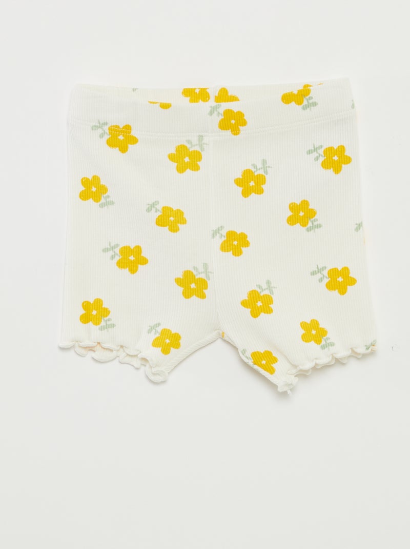 Set di shorts ciclisti - 2 pezzi VERDE - Kiabi