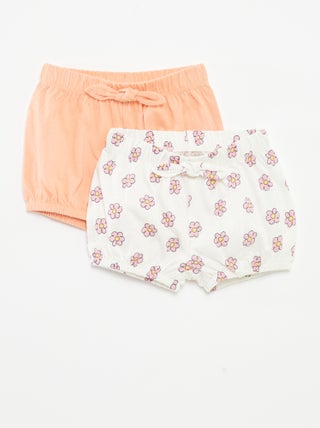 Set di shorts con fiocchi - 2 pezzi