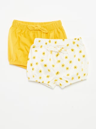 Set di shorts con fiocchi - 2 pezzi