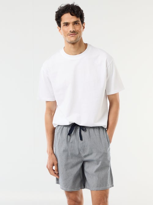 Set di shorts da notte con tasche - 2 pezzi - Kiabi