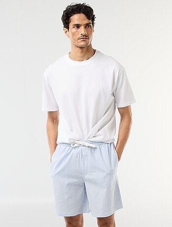 Set di shorts da notte con tasche - 2 pezzi