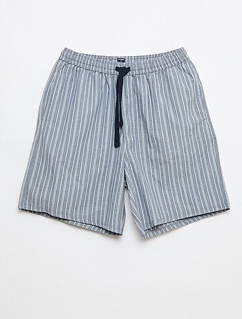 Set di shorts da notte con tasche - 2 pezzi