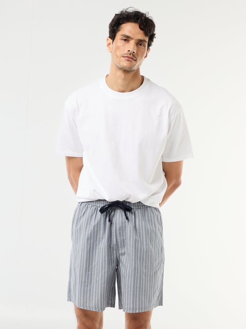 Set di shorts da notte con tasche - 2 pezzi - Kiabi