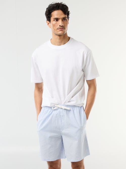 Set di shorts da notte con tasche - 2 pezzi - Kiabi