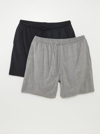Set di shorts da notte in jersey