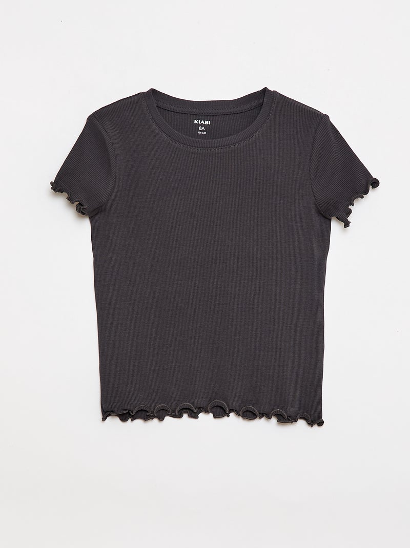 Set di t-shirt a costine - 2 pezzi Beige - Kiabi