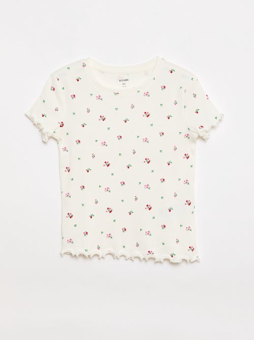 Set di t-shirt a costine - 2 pezzi - Kiabi