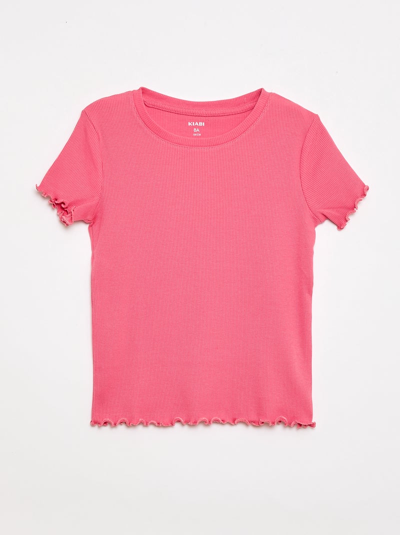 Set di t-shirt a costine - 2 pezzi Blu - Kiabi