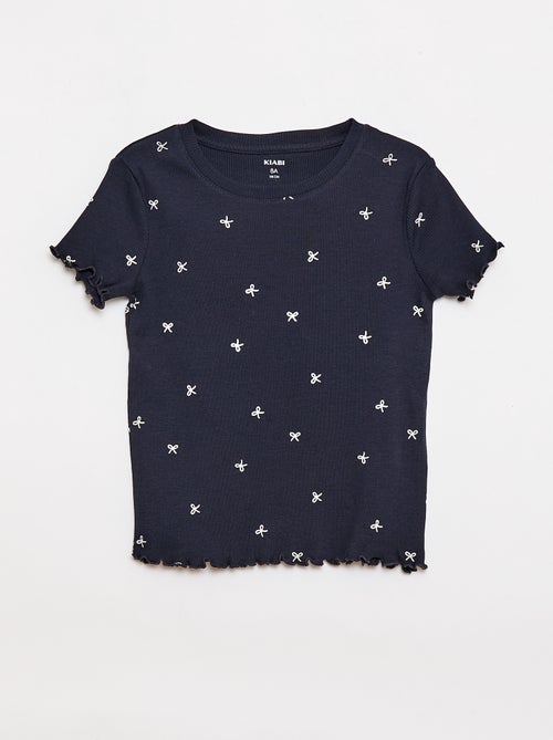 Set di t-shirt a costine - 2 pezzi - Kiabi