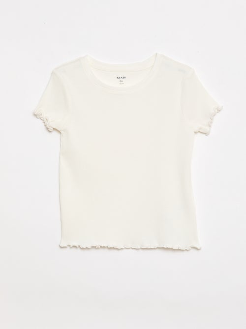 Set di t-shirt a costine - 2 pezzi - Kiabi