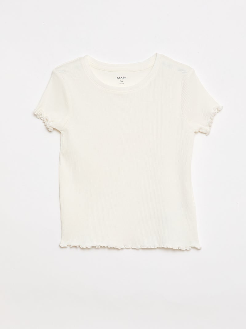 Set di t-shirt a costine - 2 pezzi Rosso - Kiabi