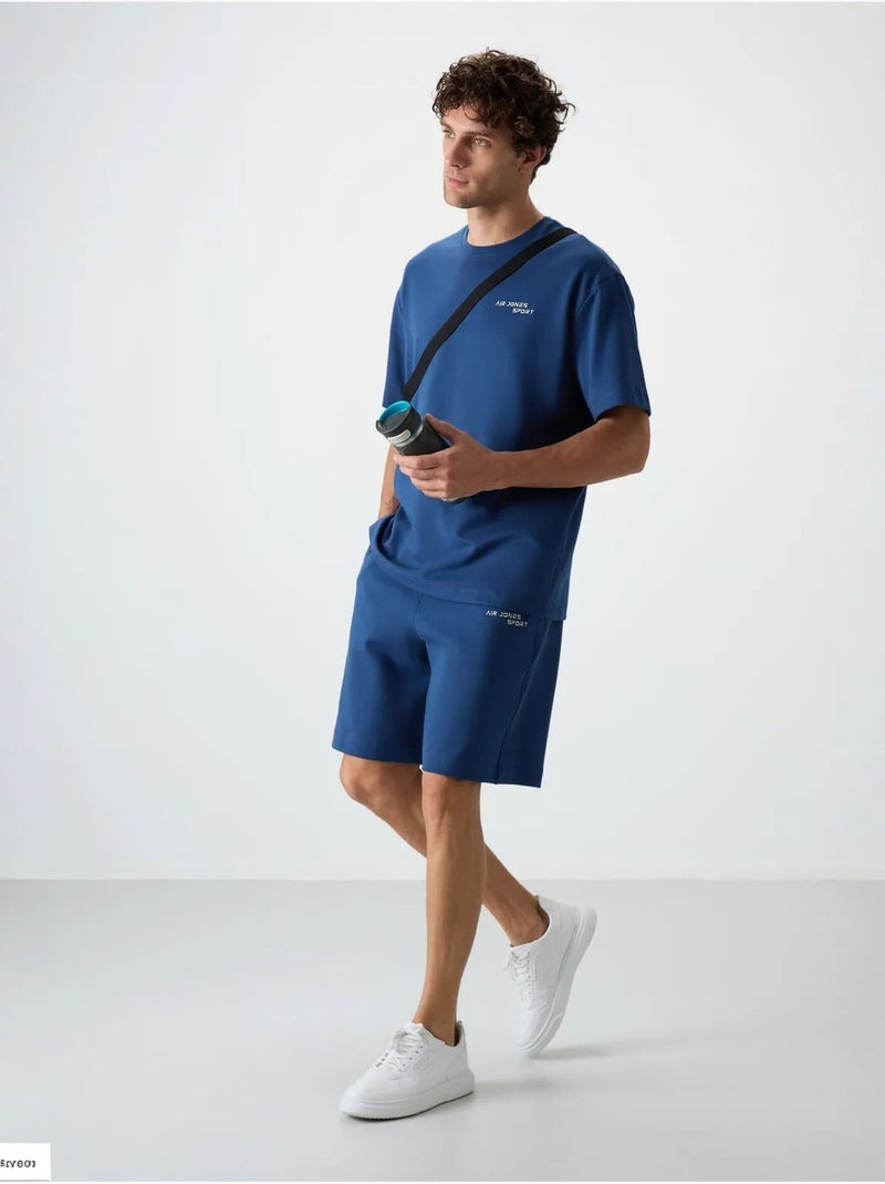 Set di t-shirt a maniche corte oversize e shorts tommy Blu - Kiabi