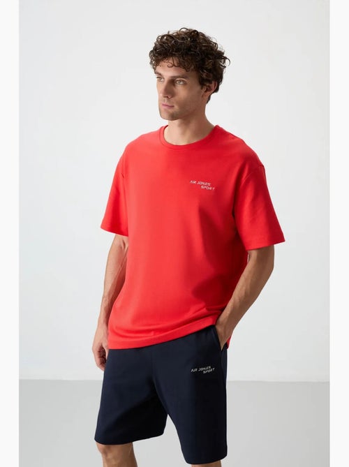 Set di t-shirt a maniche corte oversize e shorts tommy - Kiabi Set di t-shirt a maniche corte oversize e shorts tommy - Kiabi