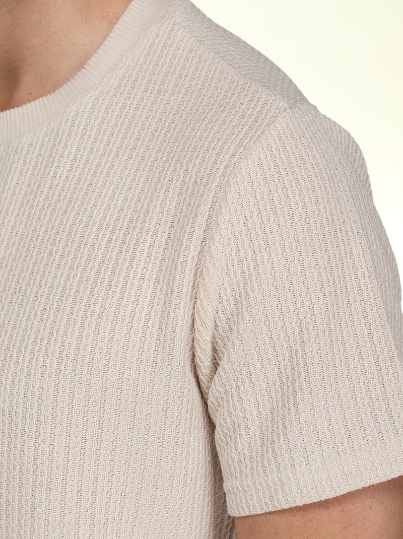 Set di T-shirt da infilare - Frilivin Crema - Kiabi