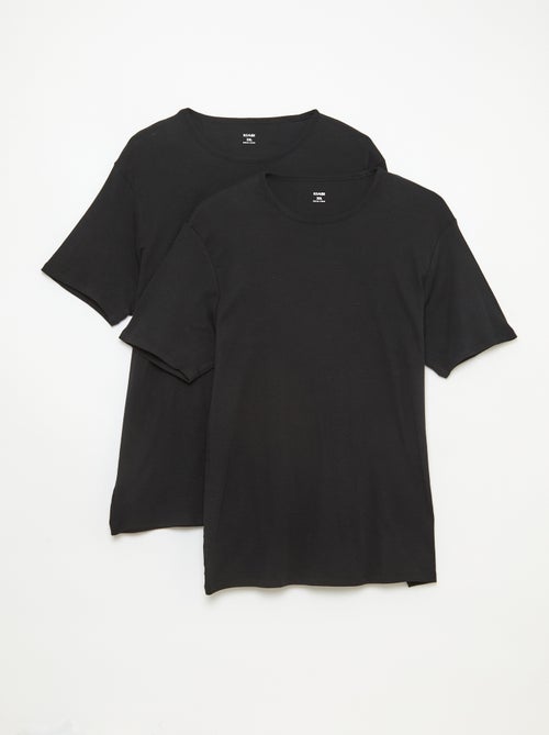 Set di t-shirt in maglia jersey - 2 pezzi - Kiabi