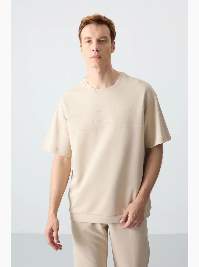 Set di t-shirt oversize e pantaloni da uomo tommy Beige argilla - Kiabi