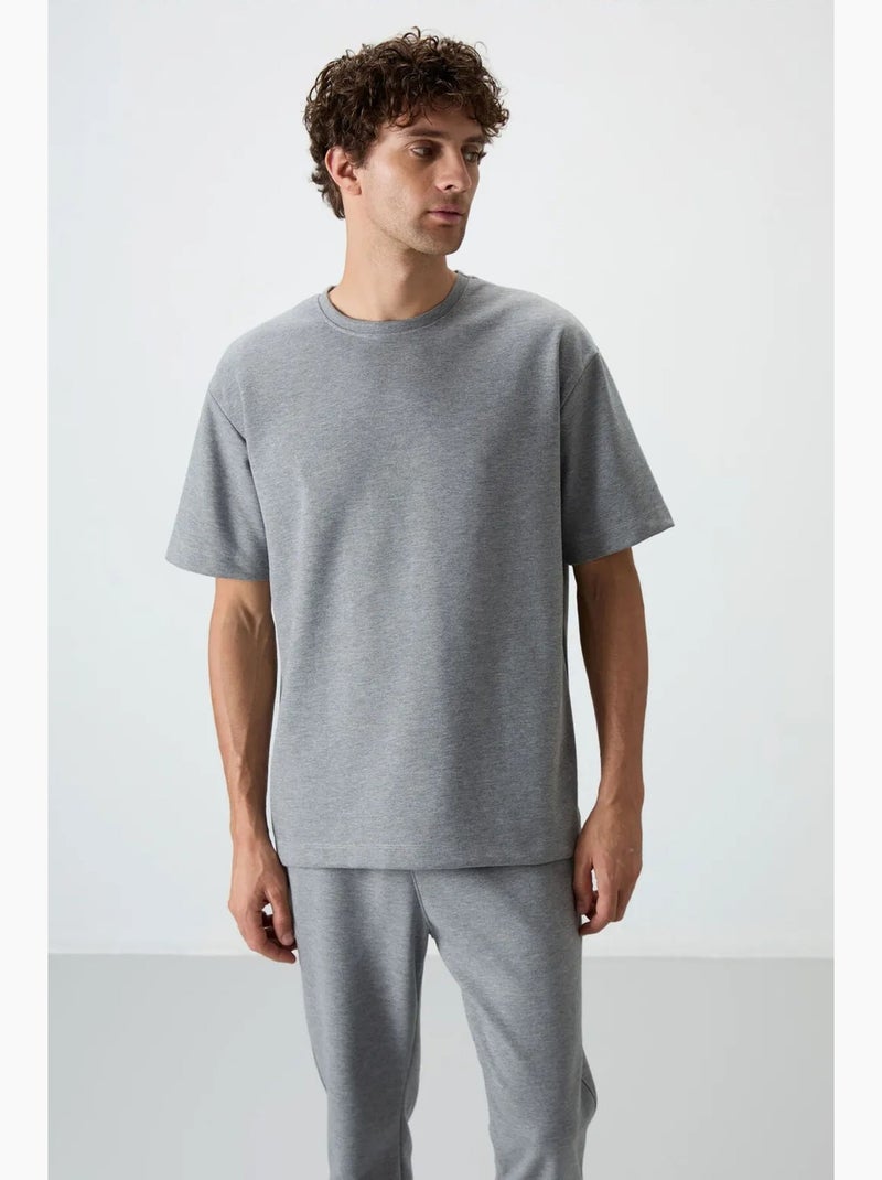 Set di t-shirt oversize e pantaloni da uomo tommy Grigio - Kiabi