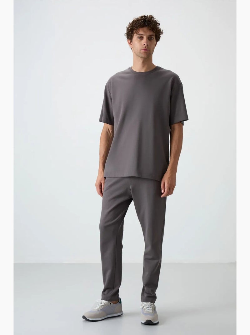 Set di t-shirt oversize e pantaloni da uomo tommy Grigio nero - Kiabi