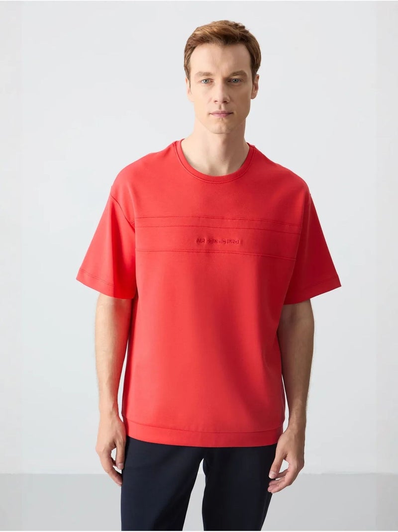Set di t-shirt oversize e pantaloni da uomo tommy Rosso - Kiabi