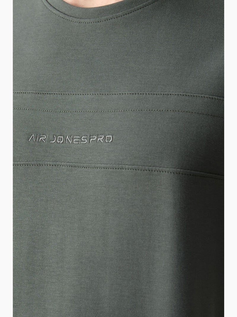Set di t-shirt oversize e pantaloni da uomo tommy Verde bottiglia - Kiabi