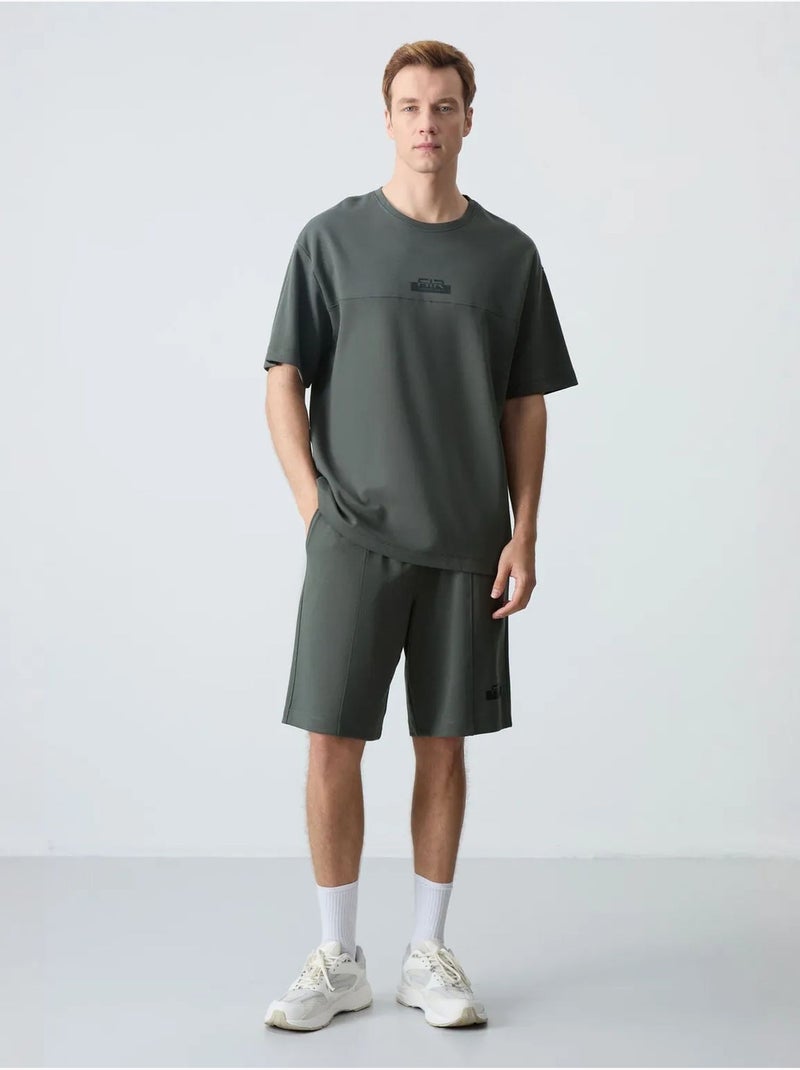 Set di t-shirt oversize e shorts da uomo tommy Grigio nero - Kiabi