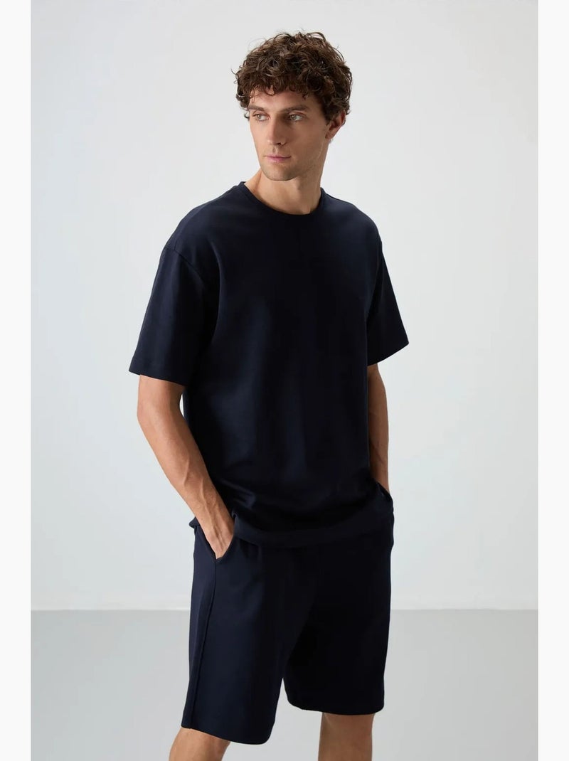 Set di t-shirt oversize e shorts tommy Blu marino - Kiabi