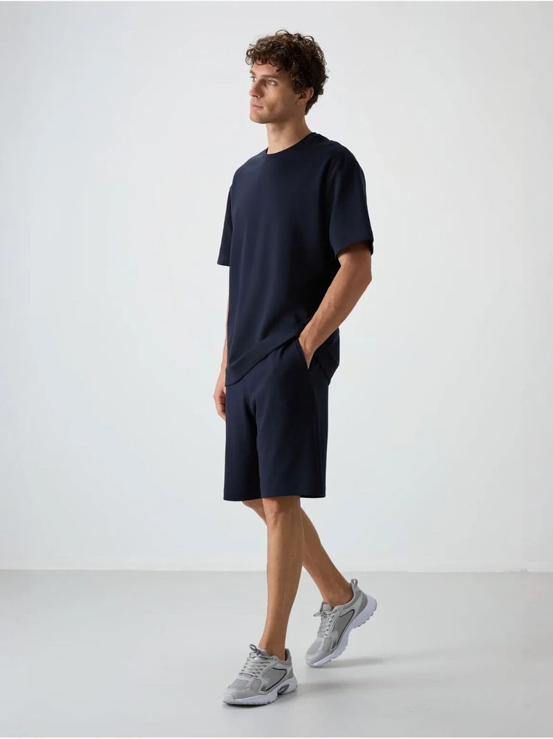 Set di t-shirt oversize e shorts tommy Blu marino - Kiabi