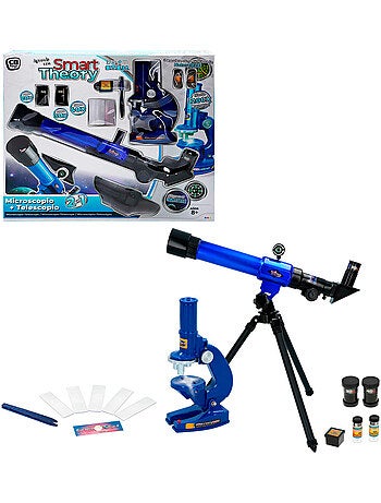 Set di telescopio e microscopio giocattolo smart theory