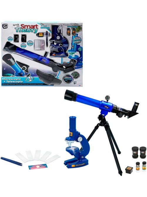 Set di telescopio e microscopio giocattolo smart theory - Kiabi